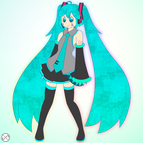 #HatsuneMikuDraw