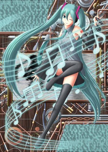 初音ミク in スチームパンク