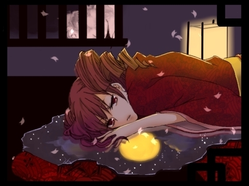 月夜桜の執着心