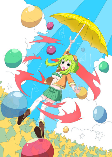 falls into sky