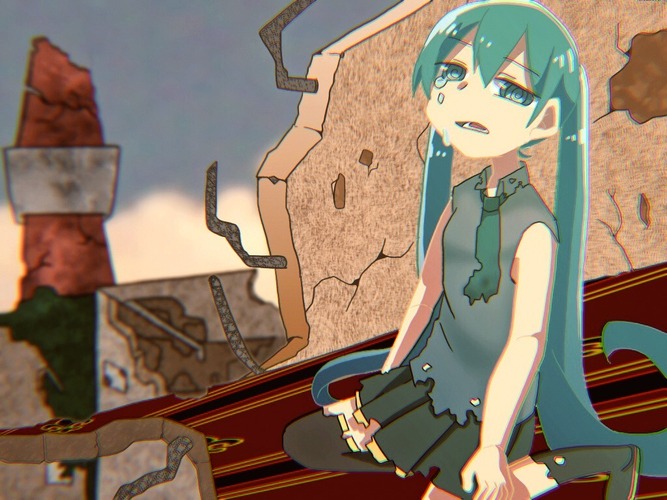 壊れる