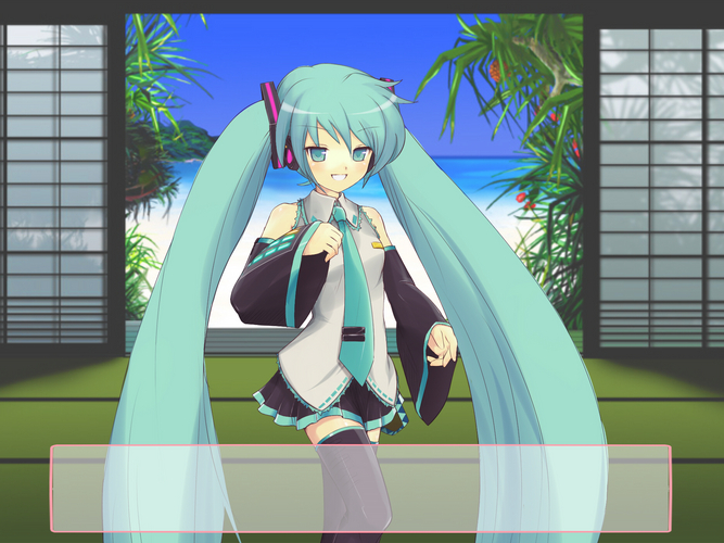 初音さんと行く沖縄旅行(エ●ゲ仕立て)