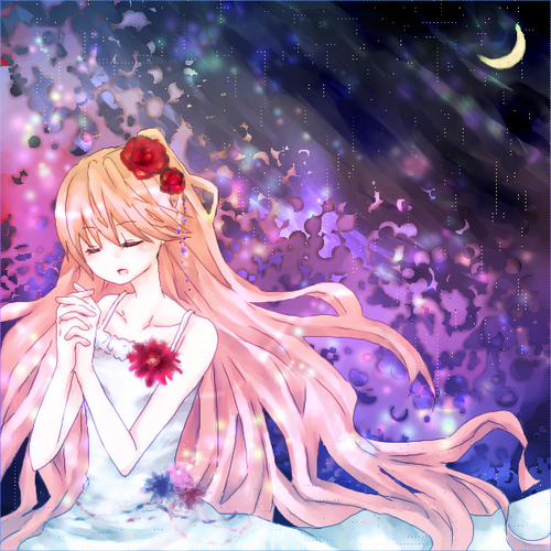 ルカ様と夜空