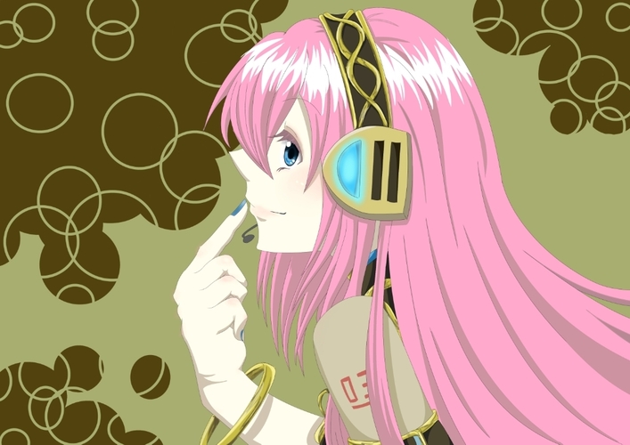 ルカ姉さん(アニメ塗り?)