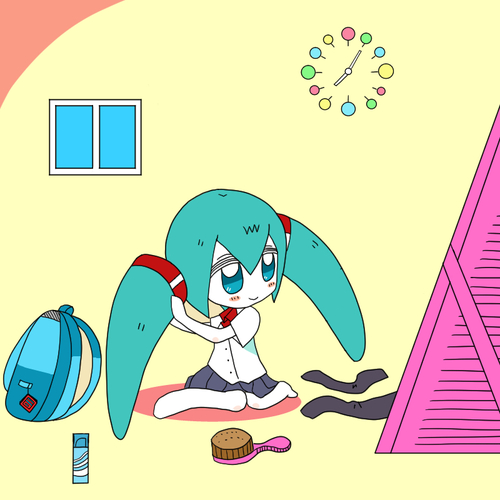 朝の身支度