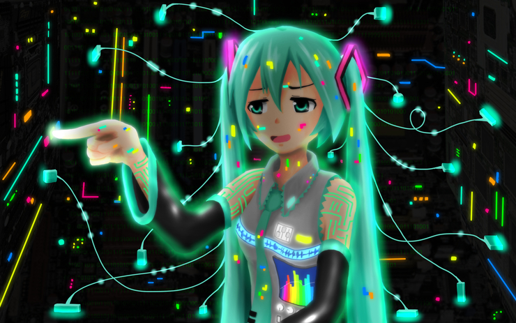 電子ミクさん