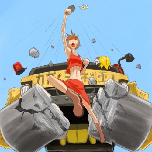 描けないのでメイコにぶっ壊してもらった