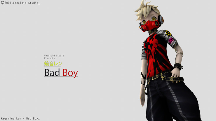 Kagamine Len - Bad Boy (Project Diva F 2nd Module)