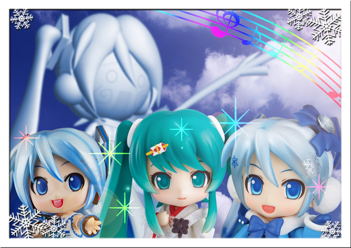 雪ミクさんS♪