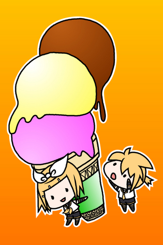 三倍アイスクリーム!