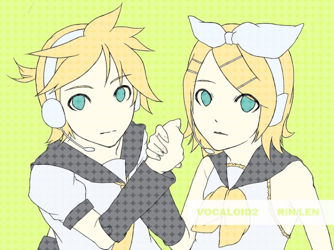 リンとレン壁紙(仮)