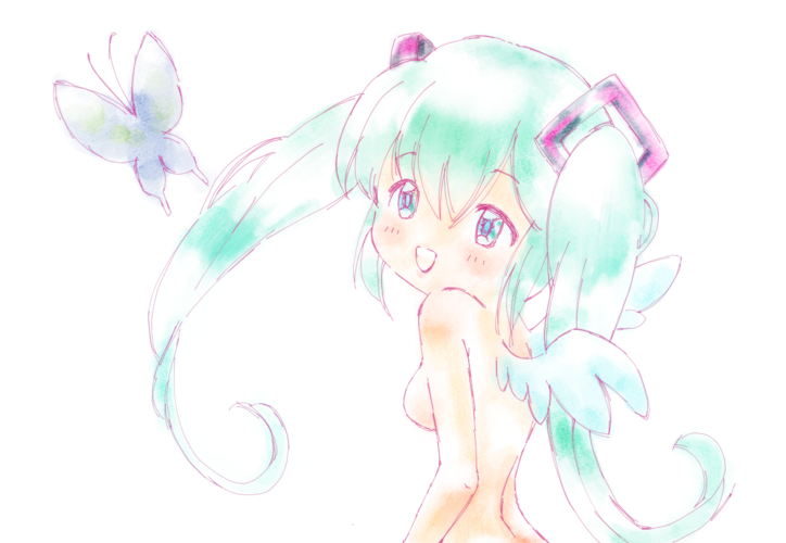 天使ミクちゃん