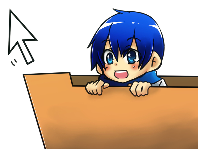 ぴょこっ