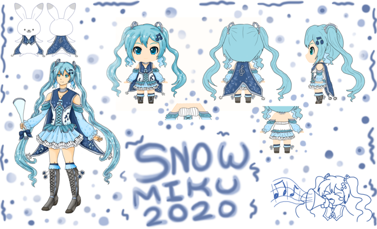 Snow Miku 2020 Design