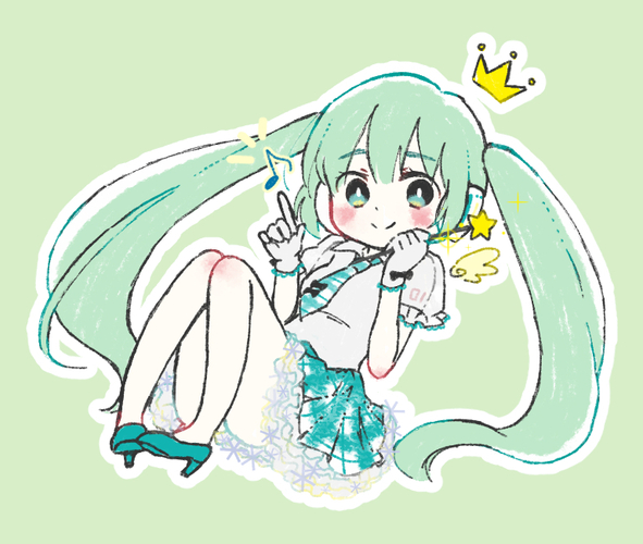 green