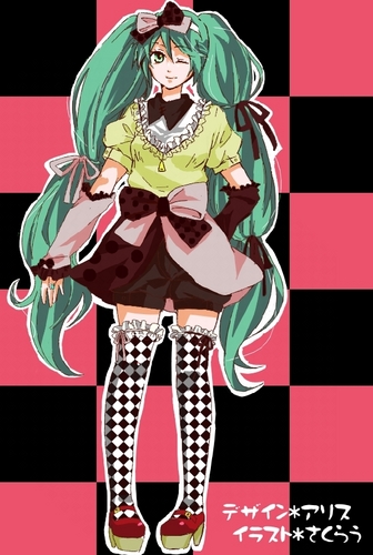 【@games衣装案】道化師【初音ミク】