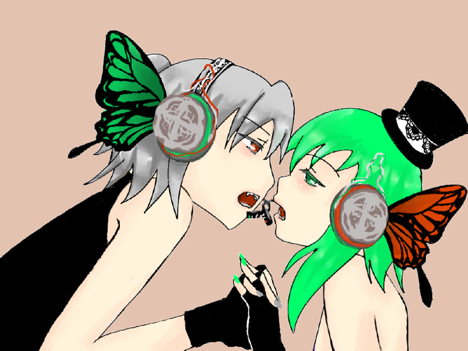 デルとGUMIで