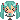 初音ミク(スキッ)【携帯デコメ用絵文字】