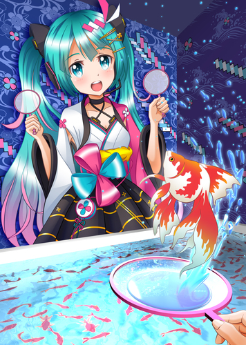 金魚すくい