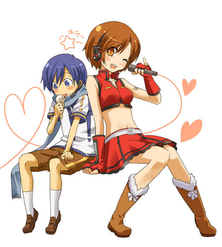 咲音さんとカイトくん