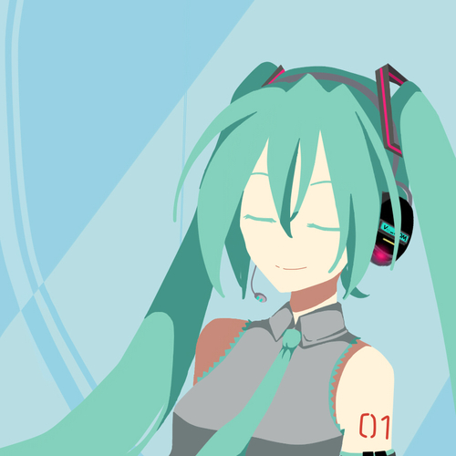初音ミクちゃん :3
