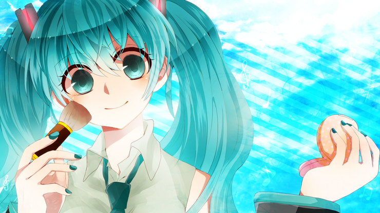 ボーカロイドだってお化粧するんです