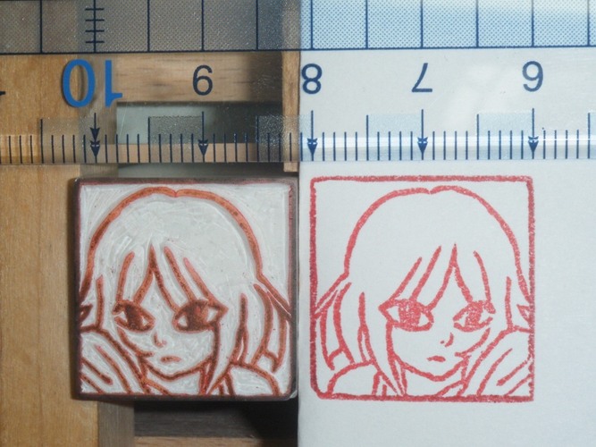 迷子さん彫ってみた