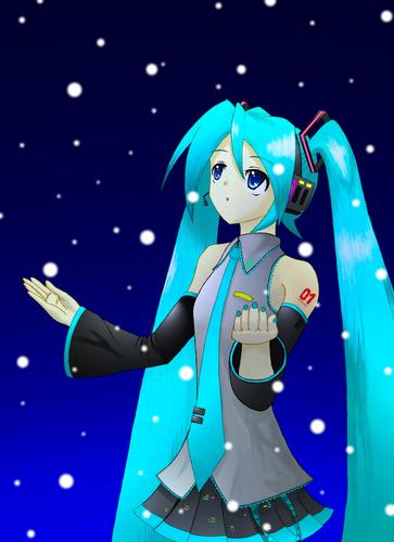 あ、雪だ……