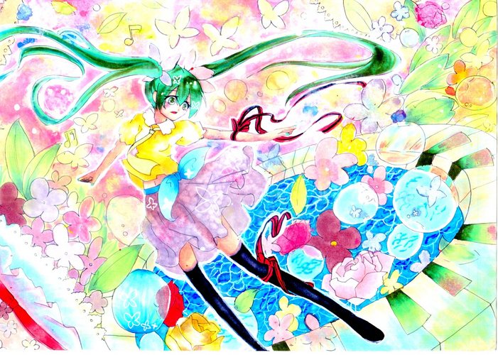 花と歌声