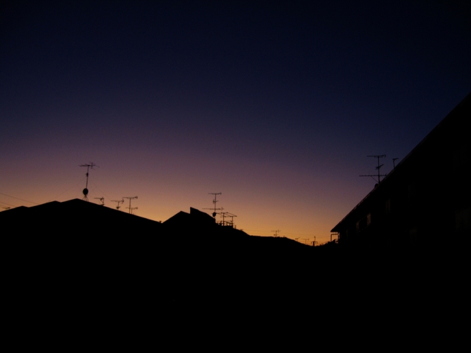 夕暮れタウン