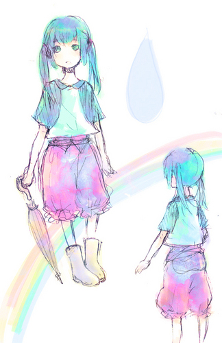 雨あがったよ