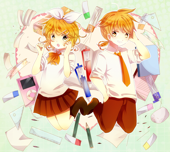 学生鏡音!