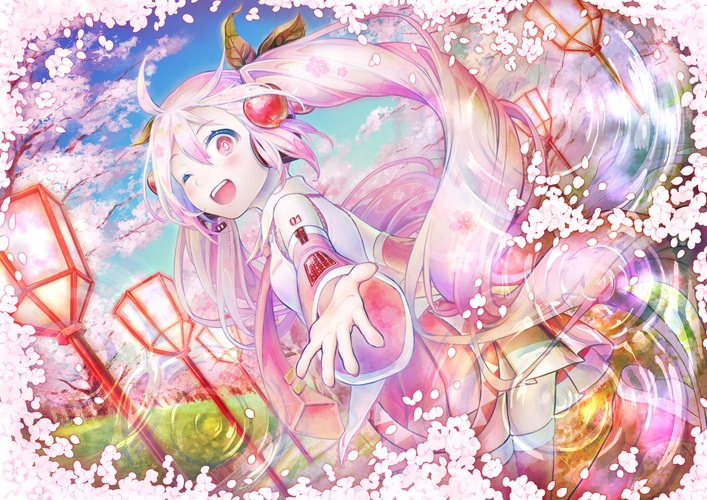 花筏の鏡