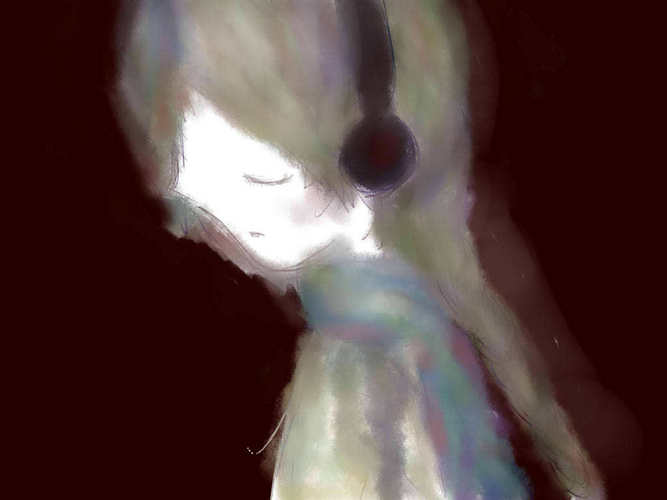 冬の空に祈る