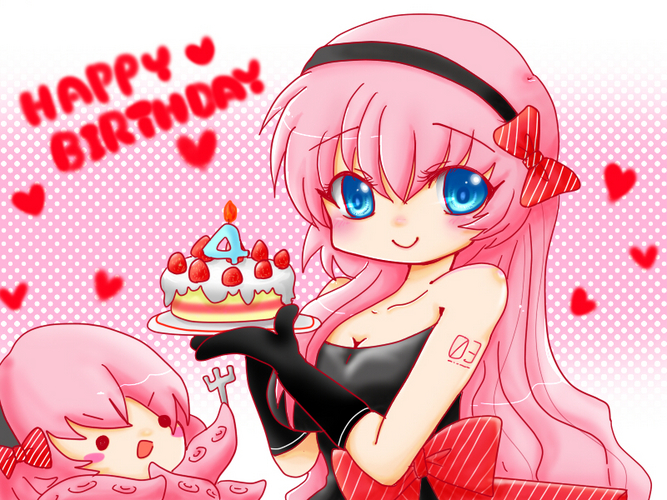 ルカさん4周年おめでとう!!!!!