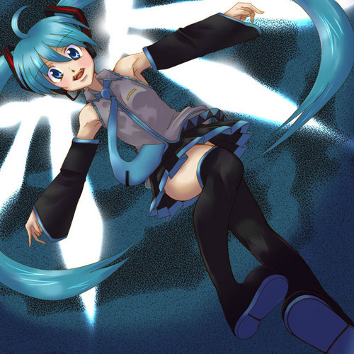 初音ミク 降臨。