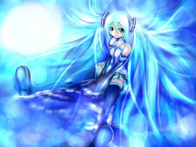 水と月と