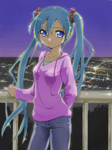 君と夜景を