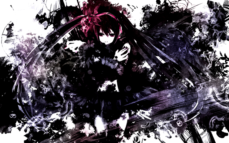 黒鳥花