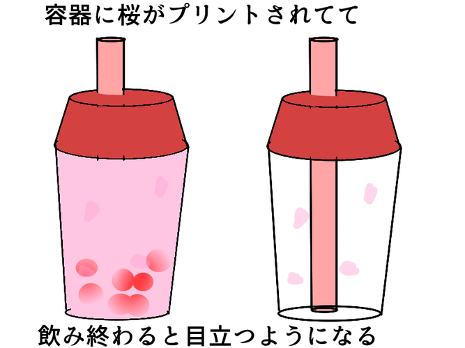 タピオカさくらんぼミルクティー