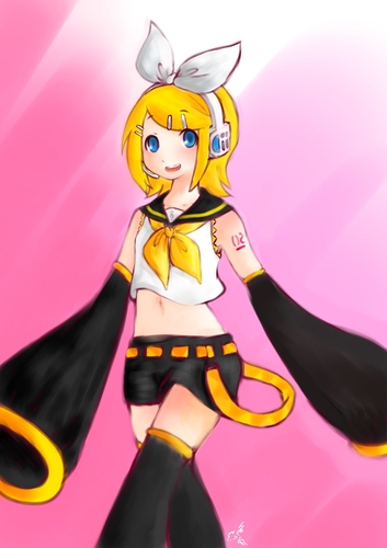 厚塗リンちゃん。