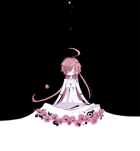 花柄ワンピ