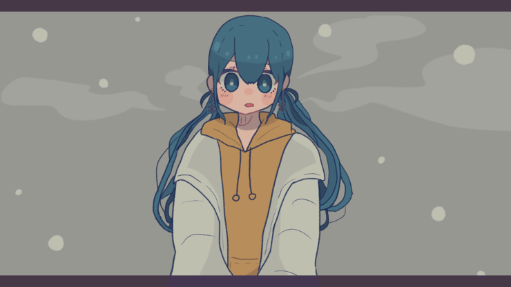 冬のミクさん