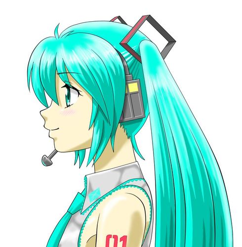 横顔