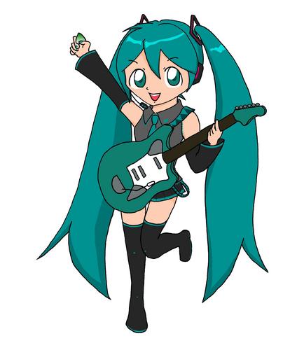 ミクさん。