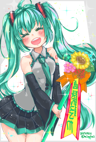 ミクちゃん10周年おめでとう