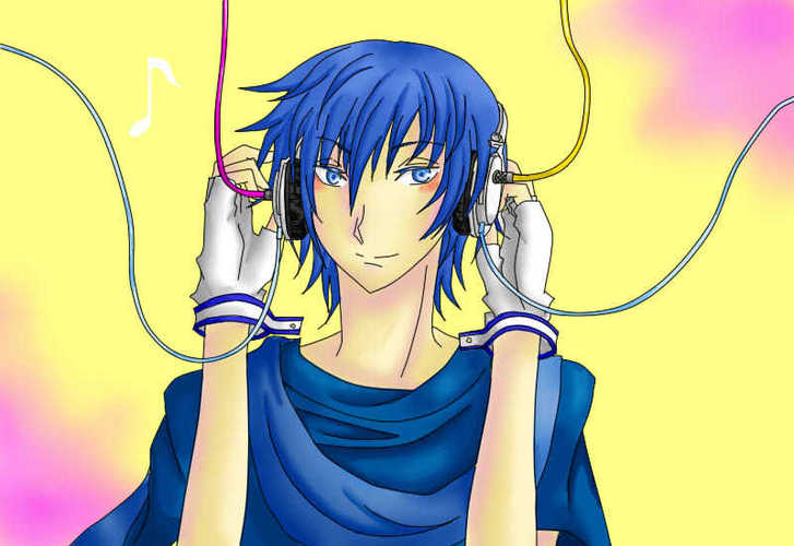 listening to music♪