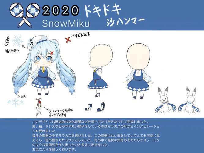 2020年雪ミク