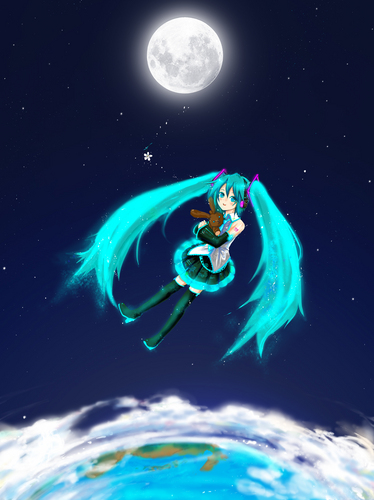 under the moon