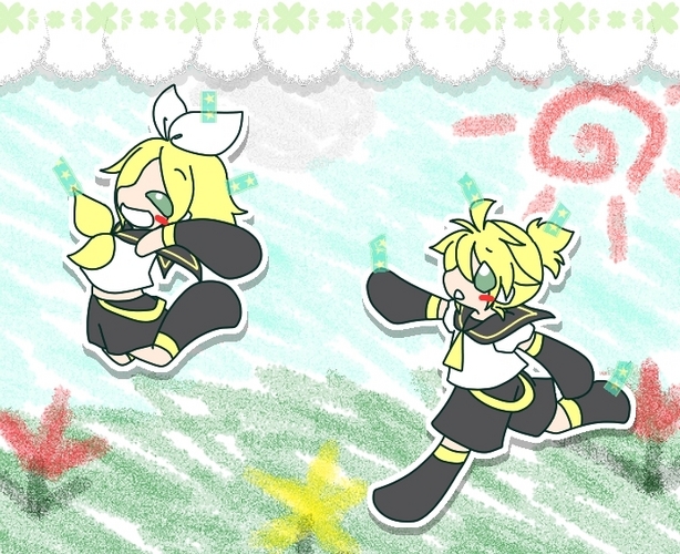 まってってばー